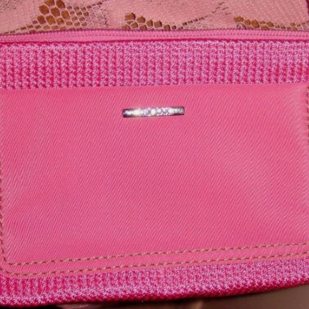 THE SAK Wallet/Wristlet 8" W X 4 1/2" H X 1" D COLOR.  PINK